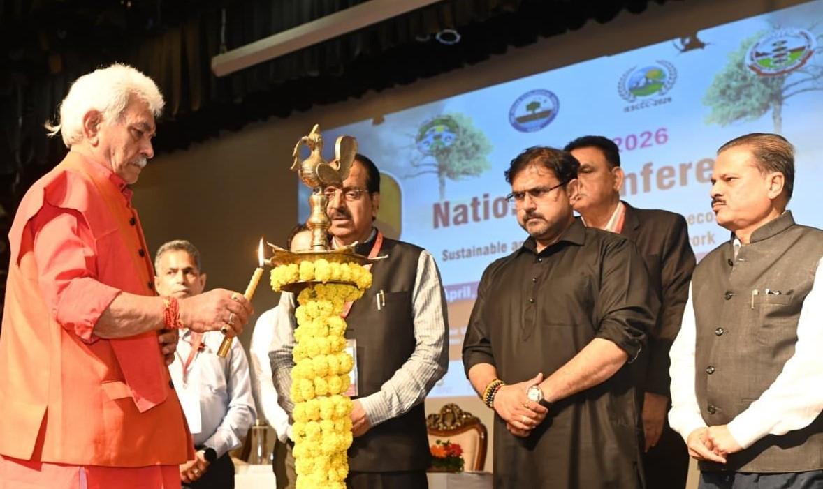 Lieutenant Governor Attends National Summit on Sustainable & Climate Resilient Agroecosystems: Innovations and Policy Framework at SKUAST Jammu