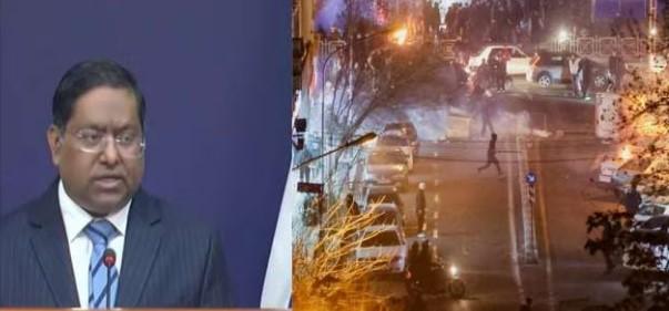 Closely monitoring situation, asks Indians to leave Iran by whatever means available: MEA