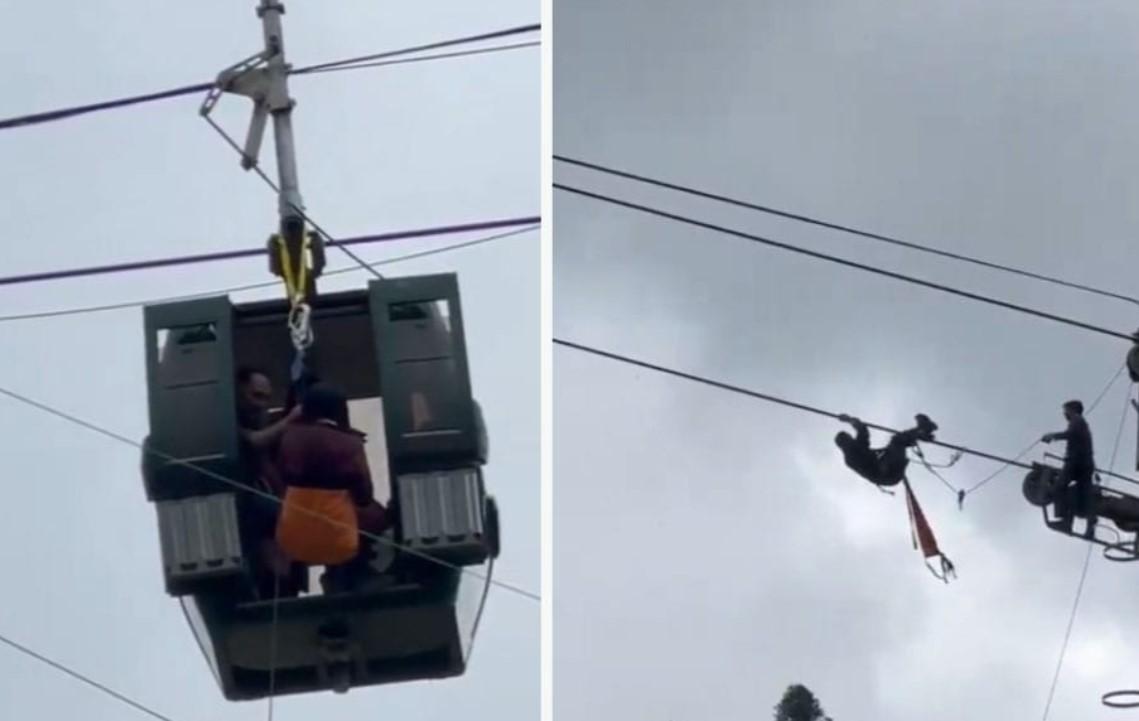 Tourists stranded mid-air as technical snag halts Gulmarg Gondola service