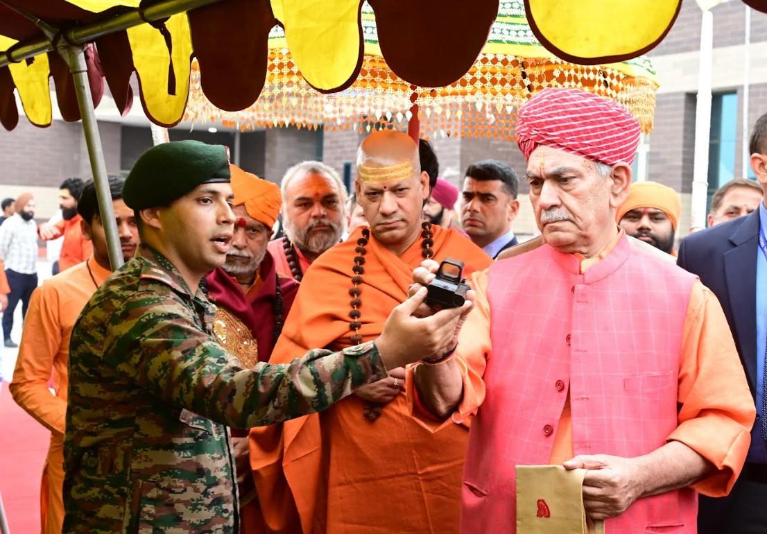 Lieutenant Governor attends J&K Cultural Festival organised by Shri Kailakh Jyotish & Vedic Sansthan at Jammu