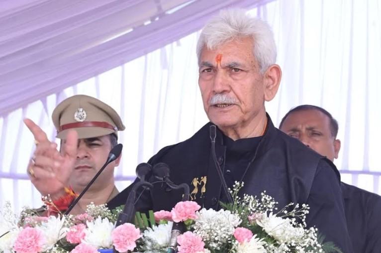 Our ultimate goal is to make every farmer in J&K UT a proud stakeholder in India's journey toward becoming a Viksit Bharat by 2047: LG Sinha