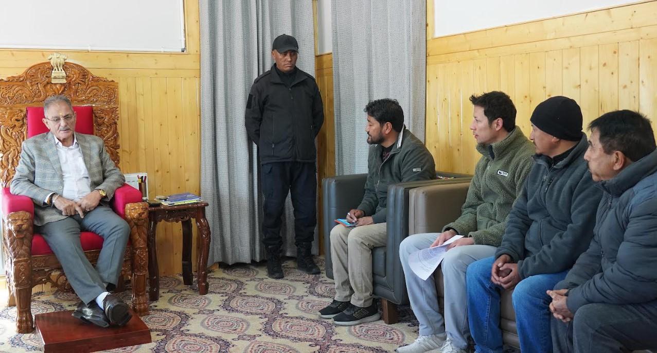 LG Kavinder advocates for expansion of Sports infrastructure across Ladakh