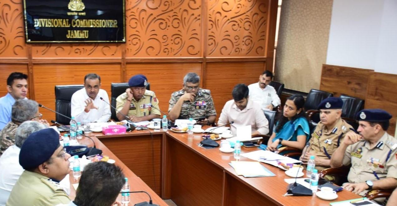 Div Com, IGP Jammu review arrangements for SANJAY 2026