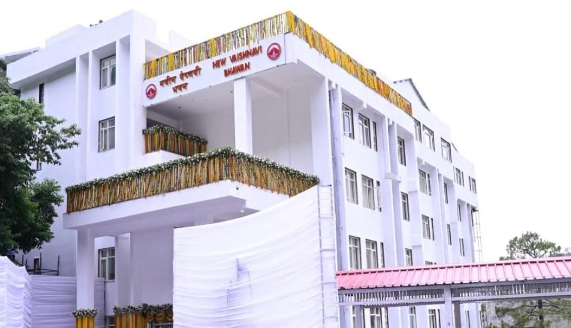 Lieutenant Governor dedicated the new Vaishnavi Bhawan at Shri Mata Vaishno Devi Shrine to the devotees