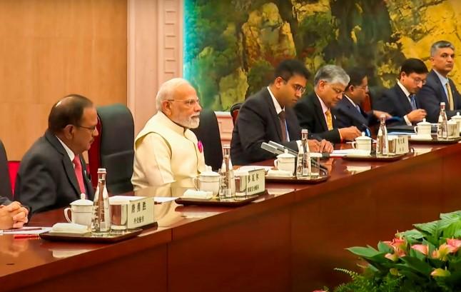 Welfare of 2.8 bn people is linked to India-China ties PM Modi to President Xi