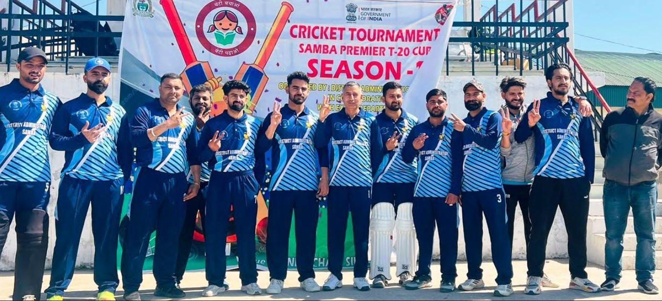 District Administration Samba wins Pre-Quarterfinal of Samba Premier T20 Cup