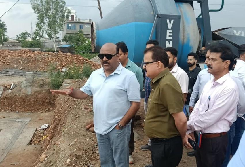 Deputy CM calls for speedy completion of Dak Bunglow project at Bagh- e- Bahu; inspects government offices
