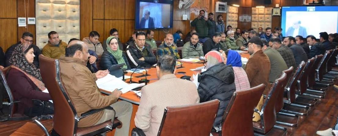 Expedite work execution, ensure quality infrastructure development across J&K: Deputy Chief Minister