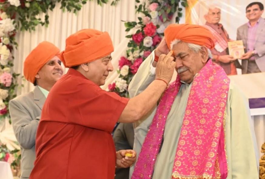 Lieutenant Governor Attends the Launch of the Book: 'The Waves of Resilience, Story of Radio Sharda'