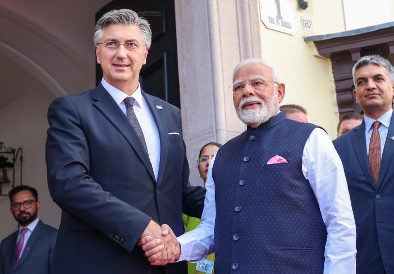 Terrorism is inimical to forces that believe in democracy: PM Modi in Croatia