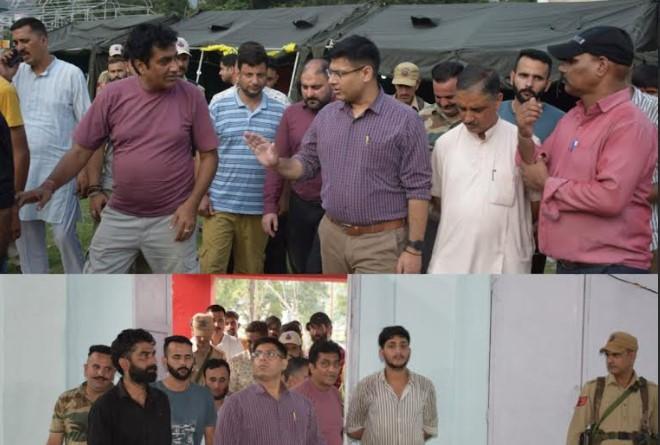 DC Poonch pays visit to yatra sites, finalises Shri Budha Amarnath Ji Yatra preparations