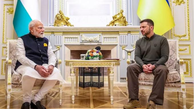 PM speaks to Zelenskyy ahead of meeting with Putin in China