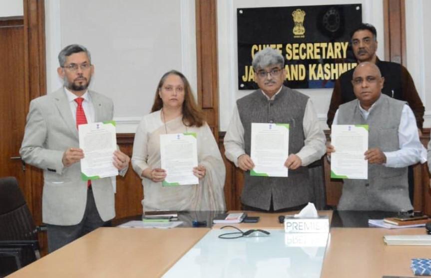 CS adds J&K's first ever digital Land Bank to PM Gati Shakti Platform