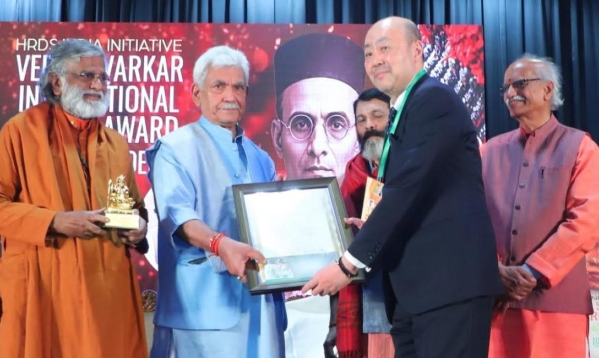Lieutenant Governor attends HRDS India’s 'Veer Savarkar International Impact Award' in New Delhi