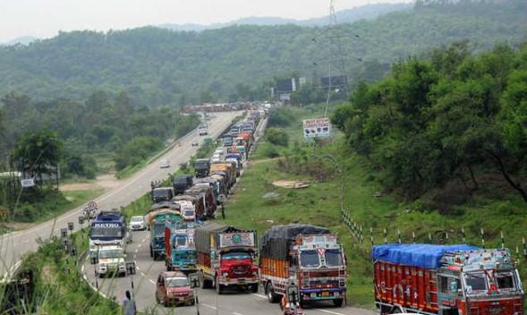 Jammu-Srinagar highway reopens for stranded vehicles: officials