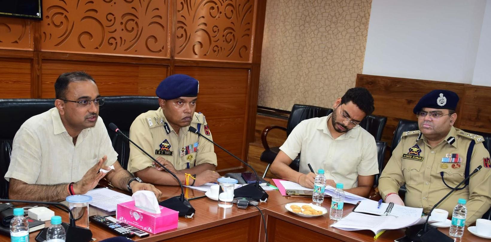 Div Com, IGP review arrangements for celebration of Independence Day-2025 in Jammu Division