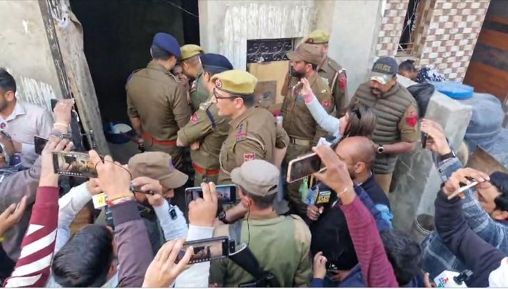 Jammu Police Attached Two Property Under NDPS Act in Rajeev Nagar