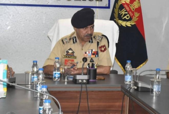 DGP Prabhat commends J&K policemen for working tirelessly to safeguard lives of people amid heavy rains