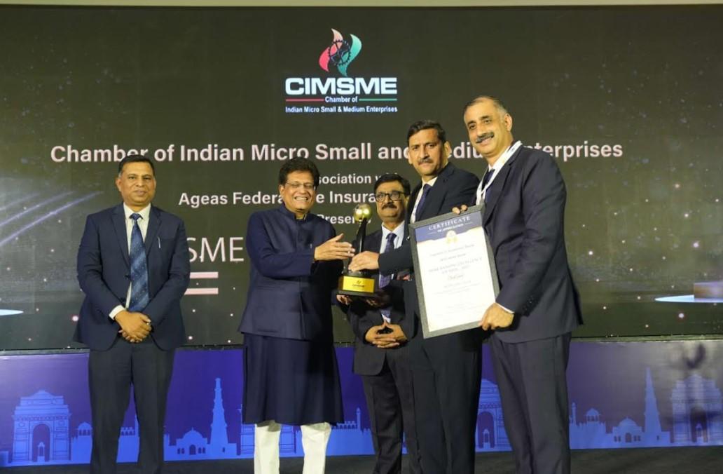 J&K Bank wins ‘Best MSME Bank’ at MSME Banking Excellence Awards 2025