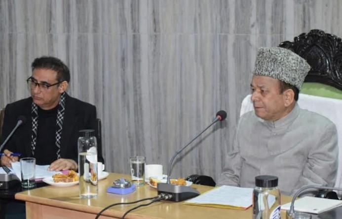 Speaker Legislative Assembly reviews preparations for Budget Session