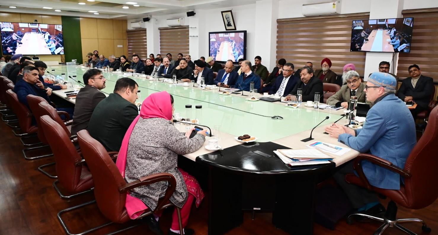 Interaction with stakeholders will help in shaping Government’s priorities for Budget 2026–27: CM Omar Abdullah