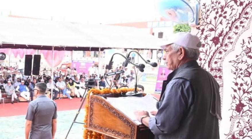 Lieutenant Governor Joined Padyatra in Rajouri under Drug-Free J&K Campaign