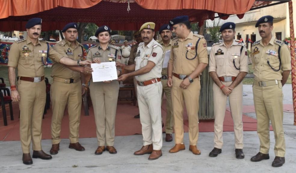 Seventy police personnel felicitated for successful anti-terror operation in Kathua