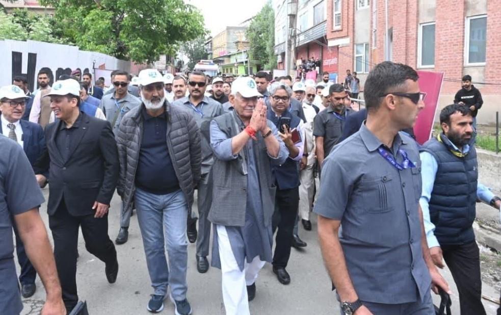 Lieutenant Governor today Joined Nasha Mukt Jammu Kashmir Padyatra in Shopian