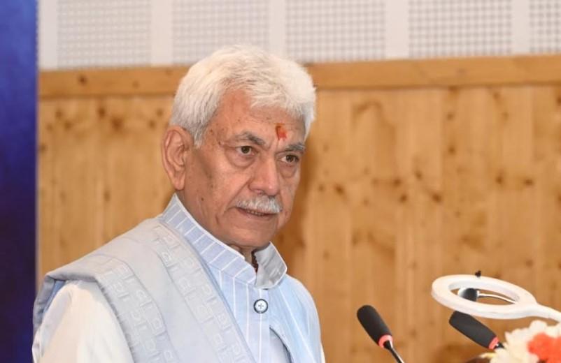 Lieutenant Governor Manoj Sinha interacted with NCC Cadets at Special National Integration Camp