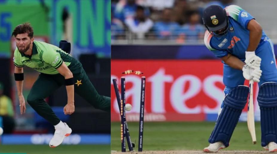 Champions Trophy: Rohit shines but again succumbs to Shaheen Afridi