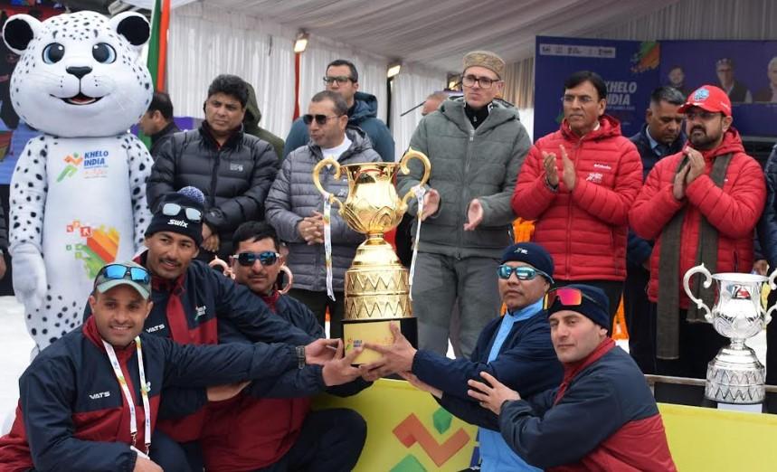 CM Omar Abdullah expresses delight at successful conduct of 5th Khelo India Winter Games at Gulmarg