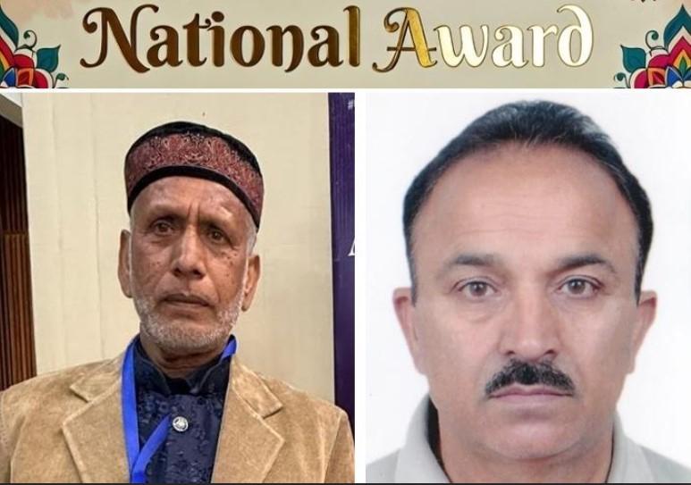 Twin glory for Kashmir, 2 master craftsmen win National Award