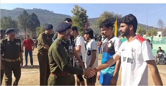 Range Police Headquarter Rajouri organises Volleyball Tournament under Civic Action Programme 2024-25