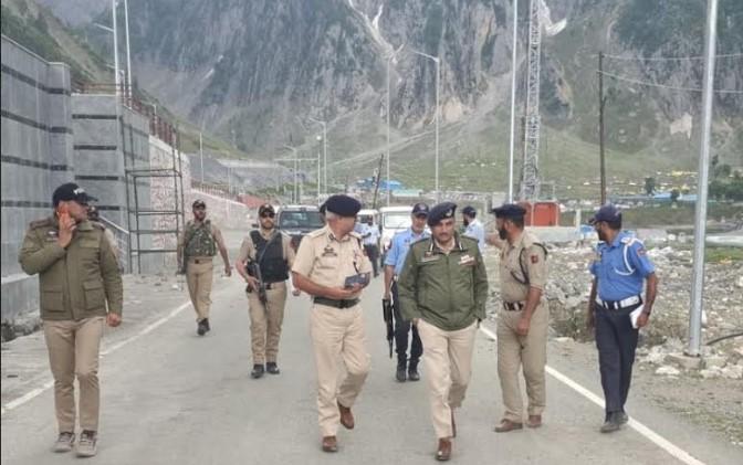 IGP Traffic reviews arrangements for SANJY-2026 during visit to Baltal Base Camp