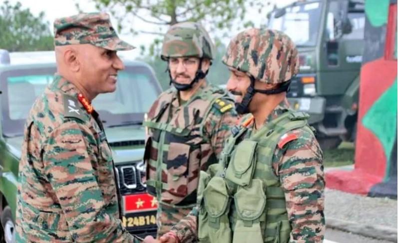 Northern Army commander underscores resolve of troops to keep J-K free from terror