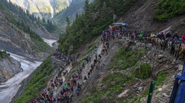 Disaster-prone areas on twin routes to be marked ahead of Amarnath Yatra in J-K