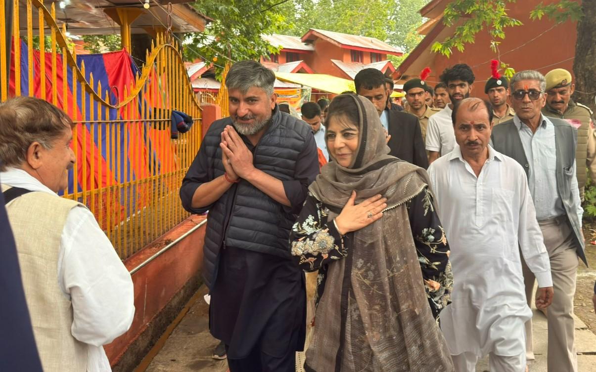 J&K incomplete without Kashmiri Pandits: Mehbooba Mufti