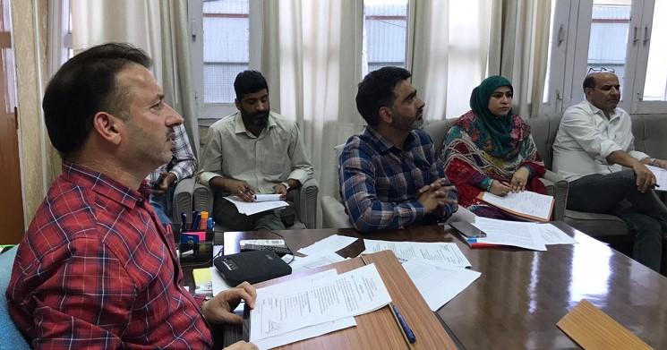 Mission Director reviews progress on implementation of JJM across J&K