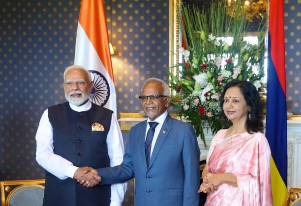 Mauritius PM bestows country’s highest honour on PM Modi