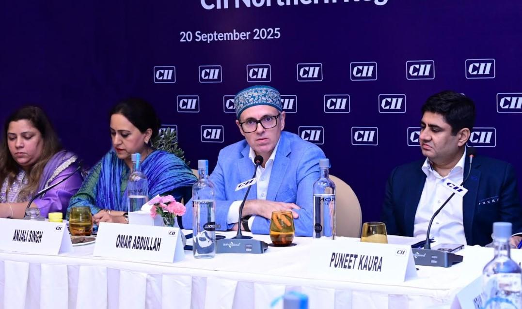 CM Omar Abdullah calls for equal tourism and industrial growth in J&K