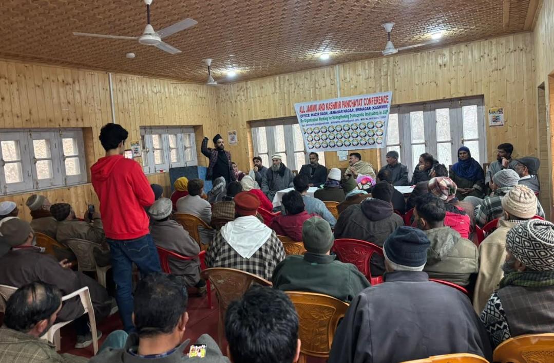 AJKPC Demands Delimitation of Panchayat Halqas