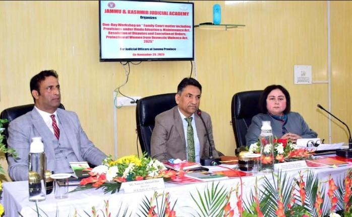 J&K Judicial Academy organizes workshop on Family Court Matters