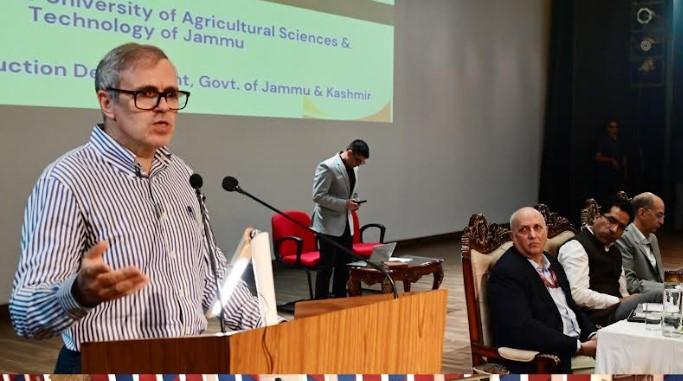 Agriculture holds immense potential for new startups, value-addition & entrepreneurship in J&K: CM Omar Abdullah