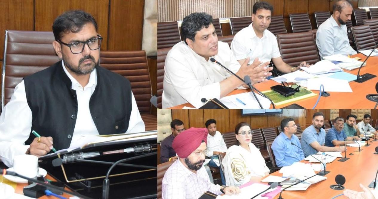 Satish Sharma reviews Capex plan, Sports Department’s development initiatives