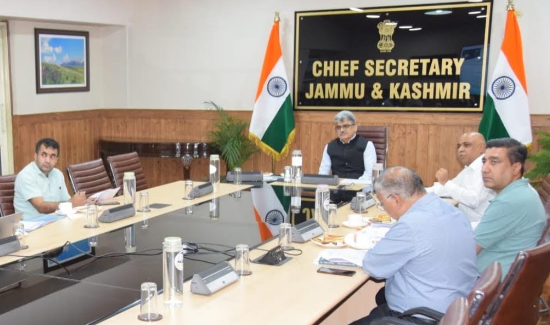 CS reviews promotion of culture & allied activities in J&K
