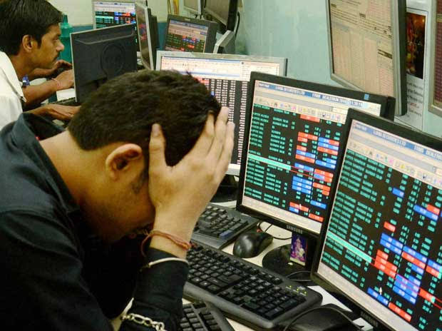 Sensex Drops Over 2,700 Points, Nifty Below 9,700 In Biggest Fall Ever