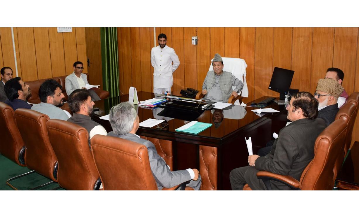 Speaker chairs BAC meeting, discusses calendar for ongoing budget session settings