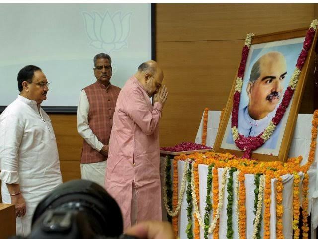 Modi, Shah , Nadda pay tribute to Jan Sangh founder on 'Balidan Divas'