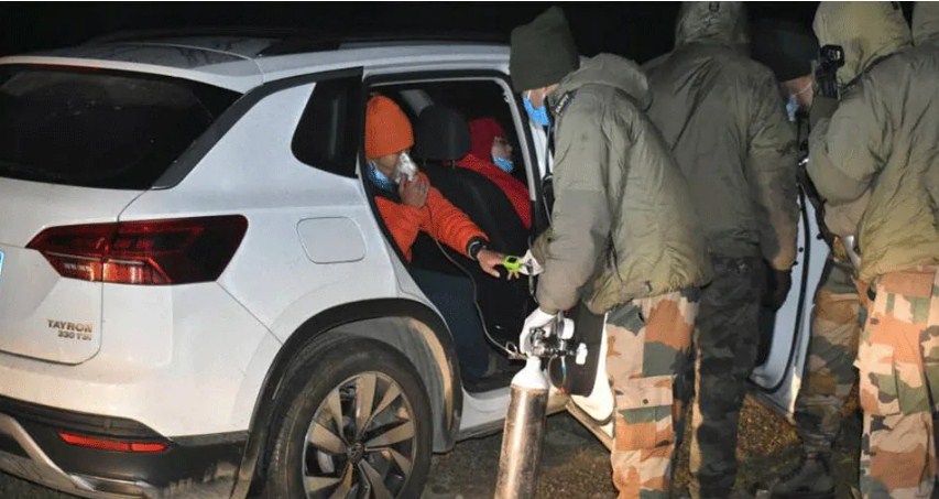 Indian Army rescues three Chinese nationals in north Sikkim, provides food, oxygen