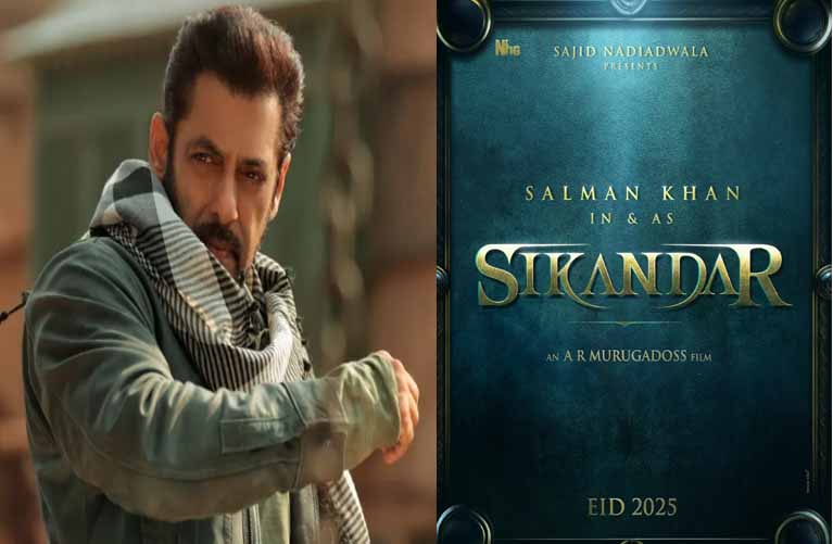 Salman Khan's next movie is Sikandar, to release in theatres on Eid 2025